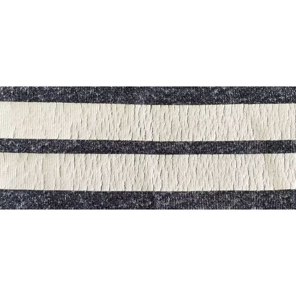 Victoria’s Secret  PINK Light Weight Sweater Top Logo On Back Gray/Blk Mix Large - Picture 7 of 10